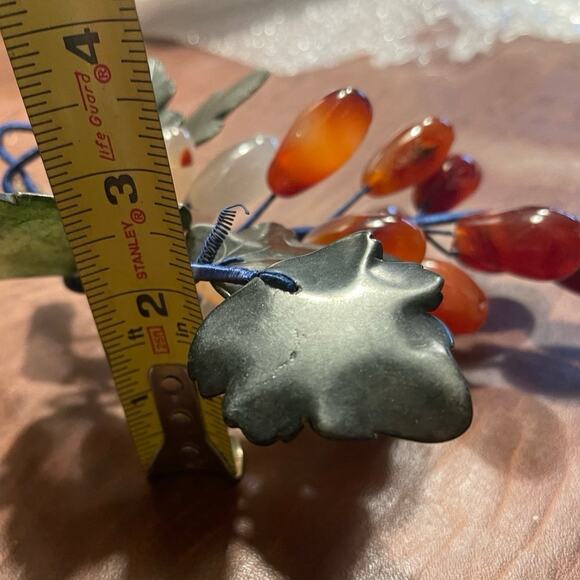 Vintage agate and onyx grapes - Picture 9 of 9